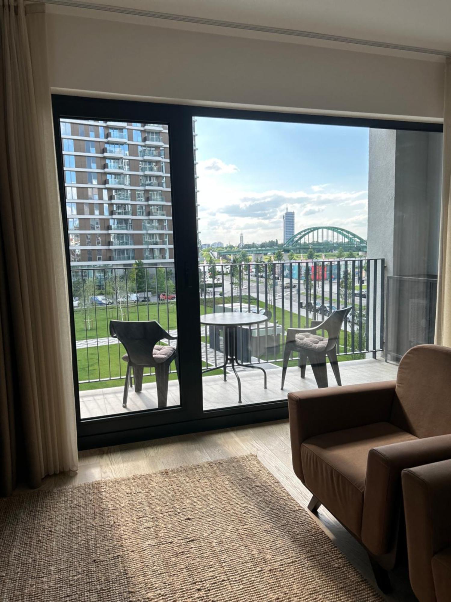 Luxury Waterfront View - BW Apartment River View Beograd Bagian luar foto
